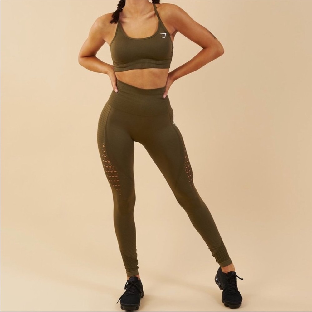 Green Energy Seamless Leggings